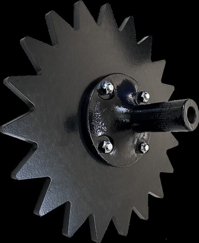 20-Point Closing Wheel Complete — Fits John Deere 750A and 60/90/Pro-series openers