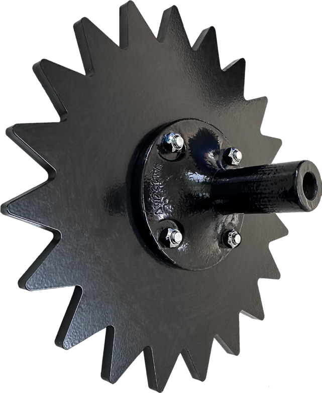 20-Point Closing Wheel Complete — Fits John Deere 750A and 60/90/Pro-series openers