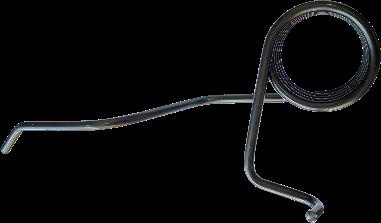 Spring Closing Wheel Left — Fits John Deere 750A and 60/90/Pro-series openers