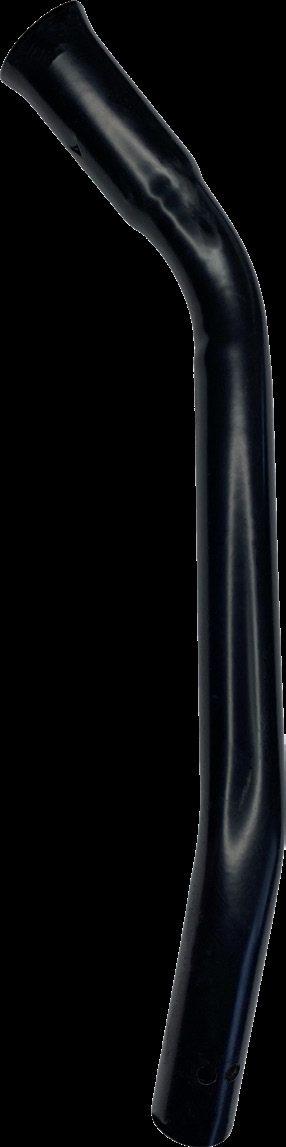 Seed Tube LH (ECH) Stainless Steel — Fits John Deere 750A and 60/90/Pro-series openers