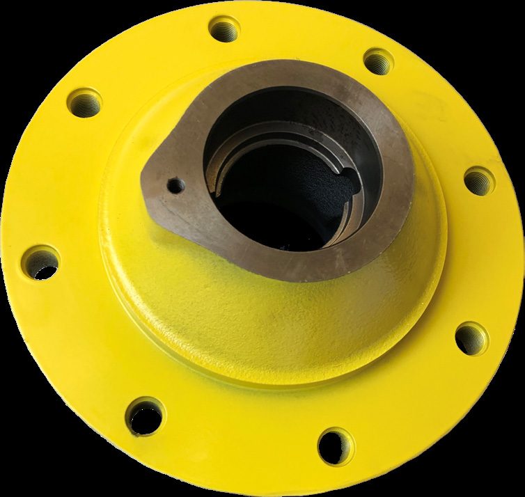 8 Stud Heavy Duty Hub — Fits John Deere disc drill transport and caster wheel assemblies