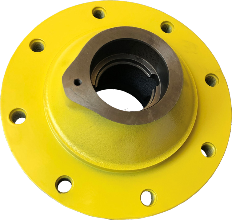 8 Stud Heavy Duty Hub. Fits John Deere disc drill transport and caster wheel assemblies