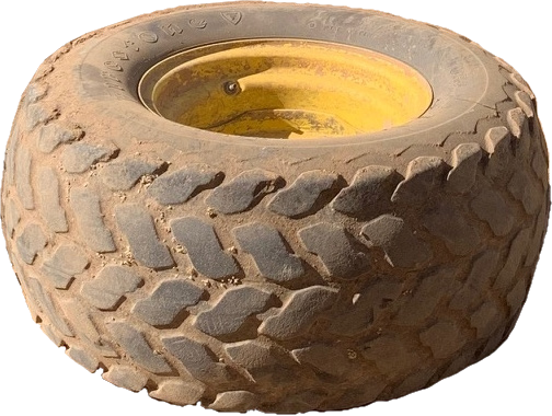 Representative transport wheels image. Fits John Deere disc drill transport and caster wheel assemblies